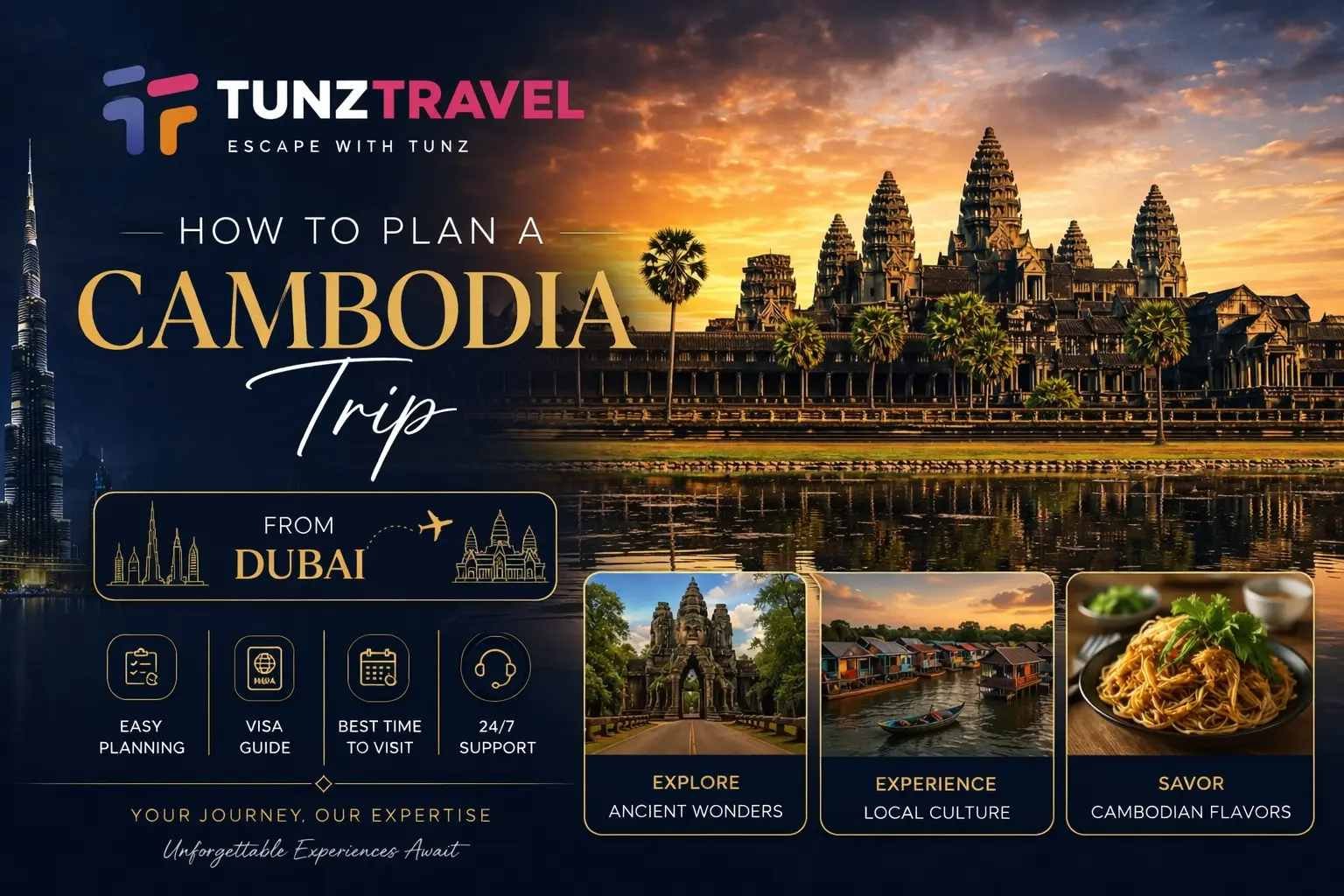 How to Plan a Cambodia Trip from Dubai